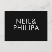 ウルトラモダンビッはっきりしたグ名の詳細結婚 エンクロージャーカード (裏面)