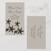 ウルトラモダンフローラ名刺、ラテ 名刺 (正面/裏面)