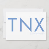 ウルトラモダンベビーはっきりしたブルーお父様の日 (正面)