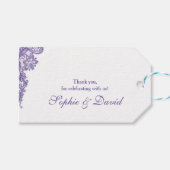 ウルトラモダンミレットレース結婚ズ ギフトタグ (正面(横))