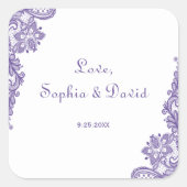 ウルトラモダンミレットレース結婚ズ スクエアシール (正面)