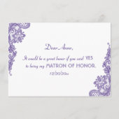 ウルトラモダンミレレ結婚ースの名誉のマトロン (裏面)