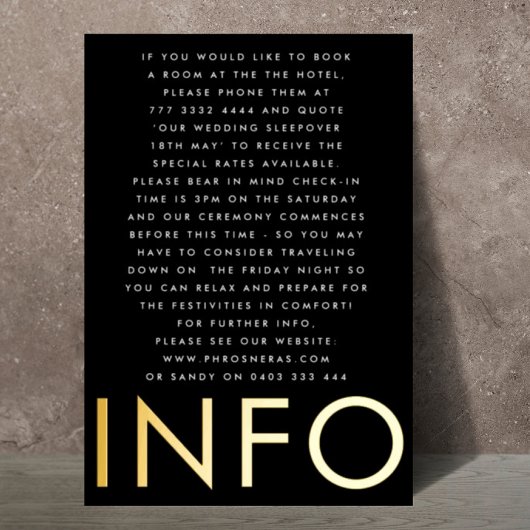 ウルトラモダンモノグラ結婚ムの金ゴールドエンクロージャ 箔招待状