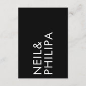 ウルトラモダンー名ビッシンプルク結婚 エンクロージャーカード (裏面)