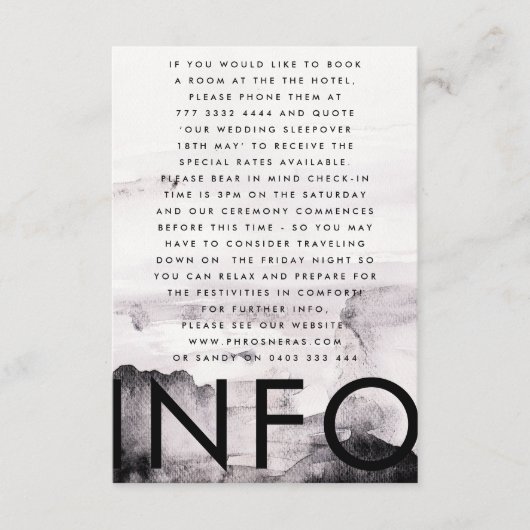 ウルトラモダン結婚ス エンクロージャーカード (正面)