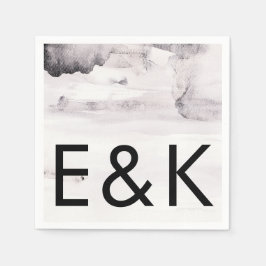 ウルトラモダン結婚ス スタンダードカクテルナプキン