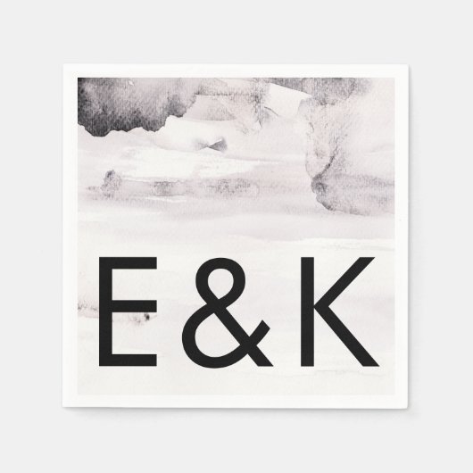 ウルトラモダン結婚ス スタンダードカクテルナプキン (正面)