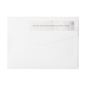 ウルトラモダン結婚ス ラップアラウンドラベル (裏面)