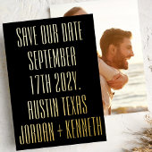 ウルトラモダン2面ビッグはっきりしたフォトバック結婚ズ 箔招待状