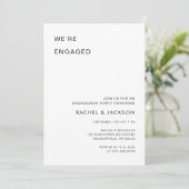 ウルトラモダン・ウィーは婚約した婚約パーティ 招待状 (スタンド正面)