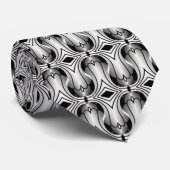 ウルトラモッドアールデコタイ、グレー ネクタイ (ロール)
