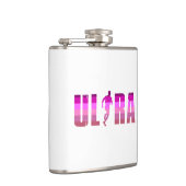 ウルトラランニングイズ・ピンクパープルレインボー フラスク (右)