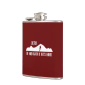 ウルトラランニングー懸命の懸命 フラスク (左)