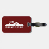 ウルトラランニングー懸命の懸命 ラゲッジタグ (裏面横)