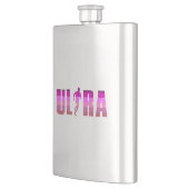 ウルトラランニング ピンク パープル レインボー フラスク (左)