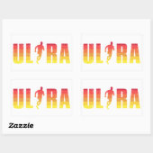 ウルトラランニング 長方形シール (シート)