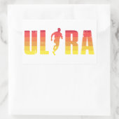 ウルトラランニング 長方形シール (バッグ)