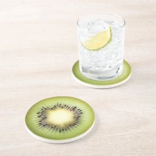 ウルトラ現実主義キウィストーン飲料用コースター コースター