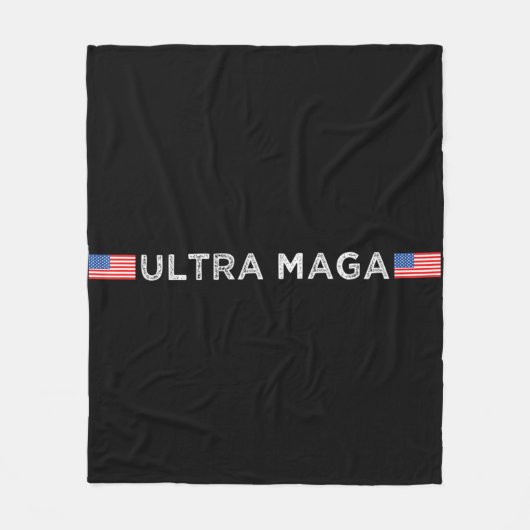 ウルトラ誇りを持ったマガウルトラマガ79 フリースブランケット (正面)