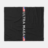 ウルトラ誇りを持ったマガウルトラマガ79 フリースブランケット (正面(横))