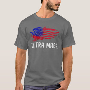 ウルトラ誇りを持ったマガ・ウルトラ誇りを持ったマガ共和党米国製F Tシャツ