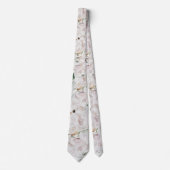 ウルトラ赤面ガーデン結婚牡丹のネックタイ ネクタイ (正面)