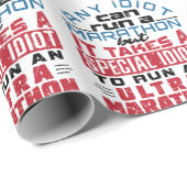 ウルトラ・マラソンランナーどんな馬鹿でも走あり ラッピングペーパー (ロールコーナー)