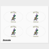 ウルトラ 楕円形シール (シート)