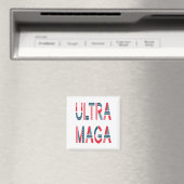 ウルトラMAGAトランプ愛国者共和党保守派 マグネット (インサイチュ (食洗機))