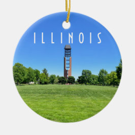 ウルバナシャンペーンイリノイ セラミックオーナメント