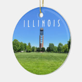 ウルバナシャンペーンイリノイ セラミックオーナメント (左)