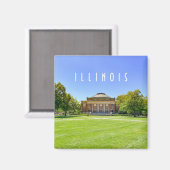 ウルバナチャンペーンイリノイ磁石 マグネット (正面/裏面)