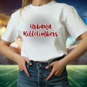 ウルバナ登山家ぼやけグレーTシャツ Tシャツ