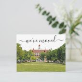 ウルバナ・シャンペーン・イリノイ州の移動中のお知らせ 案内ポストカード (スタンド正面)