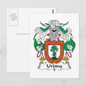 ウルビナ家紋 ポストカード (正面/裏面)