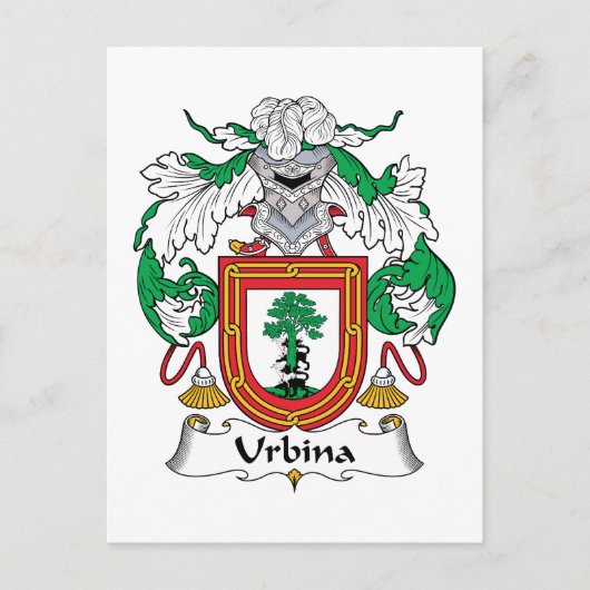ウルビナ家紋 ポストカード (正面)