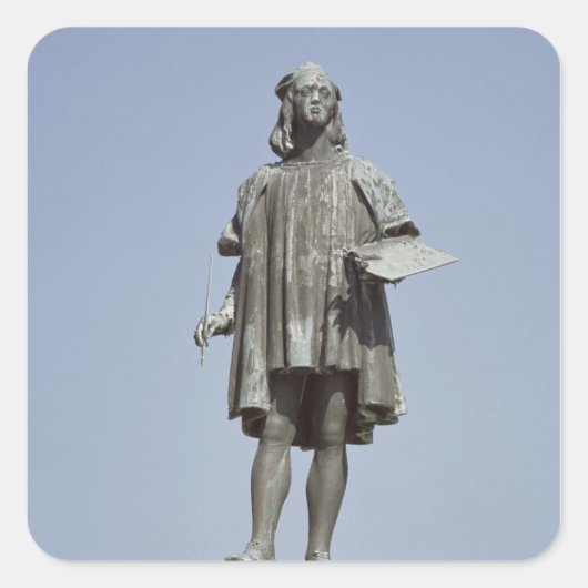 ウルビノのRaphael Sanzio、1897年の彫像 スクエアシール (正面)