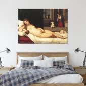 ウルビーノティティツィアのヴィーナス1538ヴェネツィア キャンバスプリント (インサイチュ (寝室))