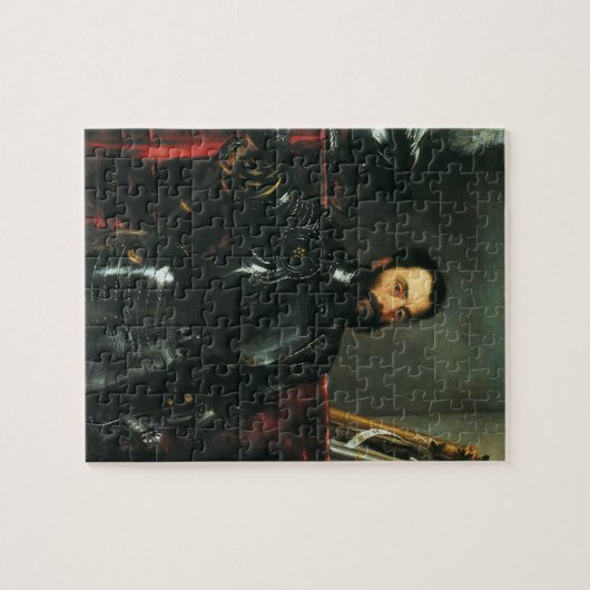 ウルビーノ公爵のポートレート ジグソーパズル (横)