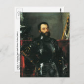 ウルビーノ公爵のポートレート ポストカード (正面/裏面)