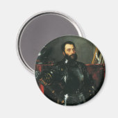 ウルビーノ公爵のポートレート マグネット (正面/裏面)