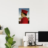 ウルビーノ公， c.1465 ポスター (ホームオフィス)