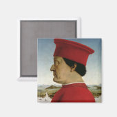 ウルビーノ公， c.1465 マグネット (正面/裏面)