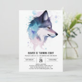 ウルフお洒落クブズ誕生日 招待状 (スタンド正面)