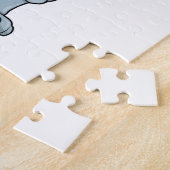 ウルフとしてボディビルダー極端 ジグソーパズル (側面)