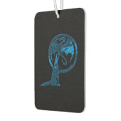 ウルフとドラゴンブルーブラックカーエアーフレッシュナー カーエアーフレッシュナー (左)