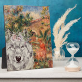 ウルフとルノアールの農家 フォトプラーク (側面)