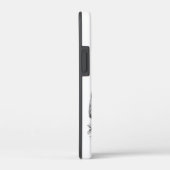 ウルフとレイヴンの白黒デザイン Case-Mate iPhoneケース (裏面 / 右)
