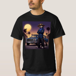 ウルフとローライダー Tシャツ