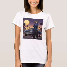 ウルフとローライダー Tシャツ